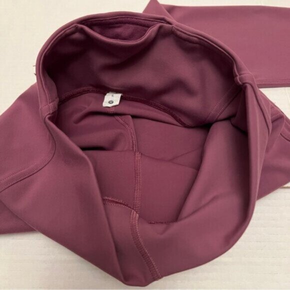 Lululemon 2022 InStill High-Rise Tight pants 25" leggins Vintage Plum 6 EUC - Picture 10 of 16